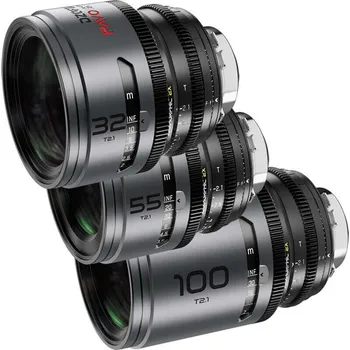 DZOFILM Pavo 2x Anamorphic 3 Lens Kit pro PL/EF (S35) metric - Neutral Coating