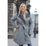 Italy fashion Zimní kabát STUARD [1037] Barva: Šedá, Velikost: UNI: M-XL