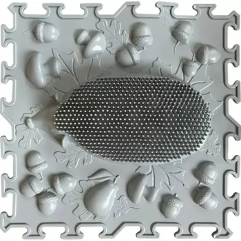 ortopedická podložka OrtoNature Masážní ortopedická podložka Ježek měkká Šedá