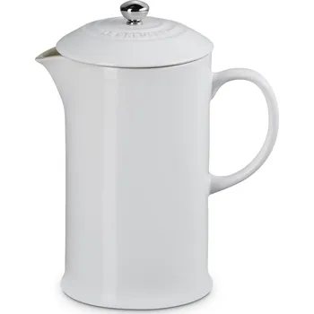 French press French press kávovar 1 l, WHITE, kamenina, Le Creuset - doprava zdarma od 2999 Kč
