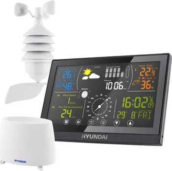 Meteostanice Hyundai WSP 5100 RWIND, černá Meteostanice