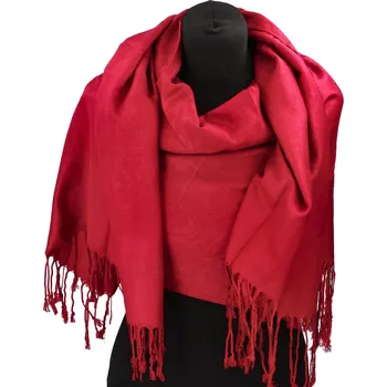 Šála Elegantní dámská zimní šála Klean, červená