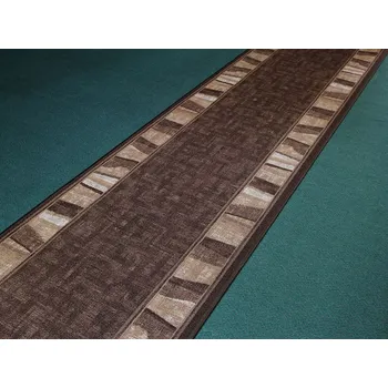 Koberec Běhoun Linea 44 tmavě hnědá š.0,67 m