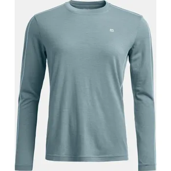 Pánské termo spodní prádlo Dámské triko s dlouhým rukávem ORTOVOX 185 Rock'N'Wool Icy Shore - M