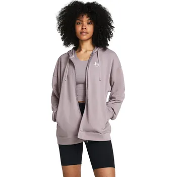 Dámská mikina Dámská mikina Under Armour UA Rival Terry OS FZ Hood 1386043-015 Šedá SM