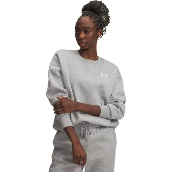 Dámská mikina Dámská mikina Under Armour Essential Flc OS Crew 1379475-012 Šedá SM