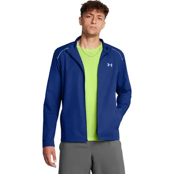 Pánská casual bunda Pánská bunda Under Armour UA Launch Jacket-BLU 1376797-432 Modrá MD