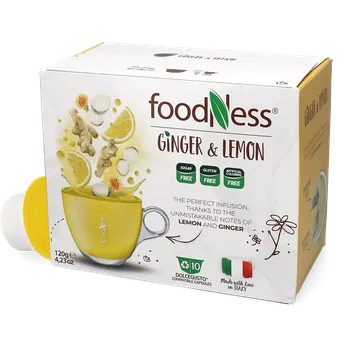 Foodness | Ginger & Lemon Tea - Počet kapslí pro Dolce Gusto: 10