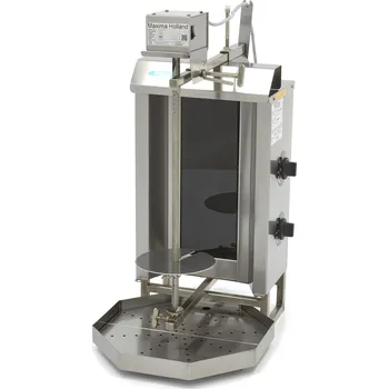 Kuchyňský gril Elektrický gril kebab – 2 hořáky – 20kg