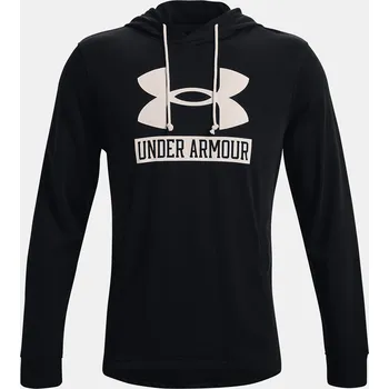 Pánská mikina Pánská mikina Under Armour UA Rival Terry Logo Hoodi 1370390-001 Černá XL