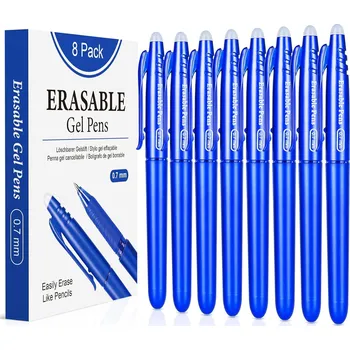 KERIFI mazatelné kuličkové Pero 8 ks modrý 0.7 mm