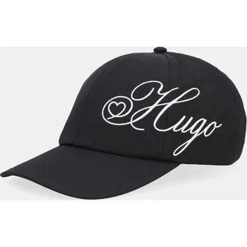 Kšiltovka Kšiltovka HUGO Mett-Valentine černá barva, 50555783 99X, vel. ONE SIZE
