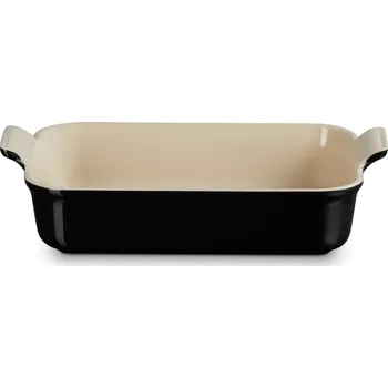 zapékací misa a miska Zapékací mísa HERITAGE 32 cm, 4 l, BLACK ONYX, kamenina, Le Creuset - doprava zdarma od 2999 Kč