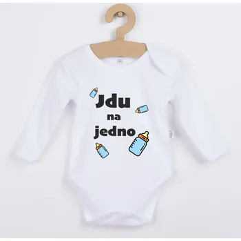 Kojenecký body Dětské body s potiskem Jdu na jedno Velikost: 62