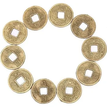 Materiál na výrobu šperku Čínská mince štěstí malá