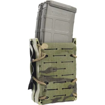 Dvojitá samosvorná sumka Templar’s Gear pro puškové zásobníky M4, Multicam Tropic