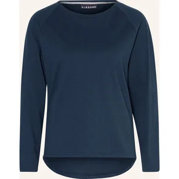 Dámské tričko Elbsand Dámské Tričko S Dlouhým Rukávem Tinna, tmavě modrá, 38