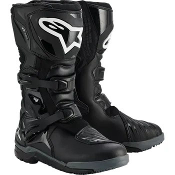 Moto obuv a Adventure boty na motocykl ALPINESTARS COROZAL V2 ADVENTURE DRYSTAR 2040126-10 barva černá, velikost 44,5 (robustní a odolné, přesto lehké, s pokročilou úrovní ochrany – ideální volba pro adventure jezdce)