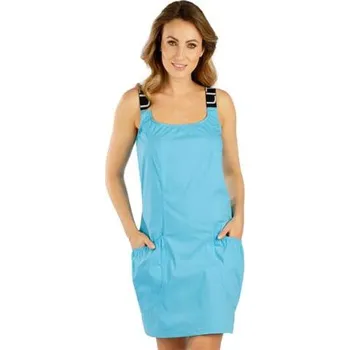 Dámské šaty Dámské šaty sportovní na ramínka Litex 5E210 tmavě tyrkysová M