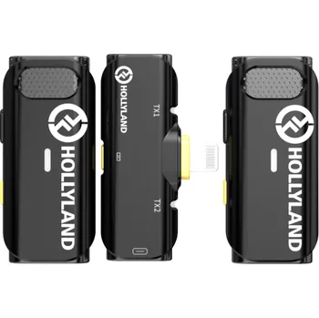 Mikrofon Hollyland Lark C1 DUO for Iphone Black + DÁREK ZDARMA