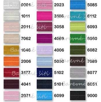 Lemovací pruženka lesklá (E) Oranžová 2006 1,6m/ks (Šicí potřeby)