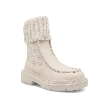 Dámské kozačky Polokozačky Badura OVAR-23AW111 Béžová 40