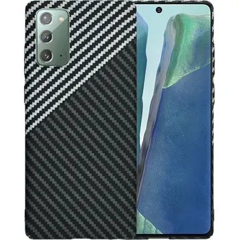 Pouzdro na mobilní telefon Techsuit Carbonite Samsung Note20 5G Stealth Gray