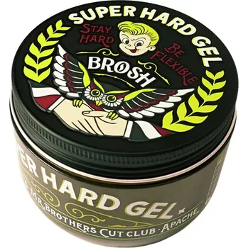 Stylingový přípravek Silný gel na vlasy BROSH Super hard gel 200 g