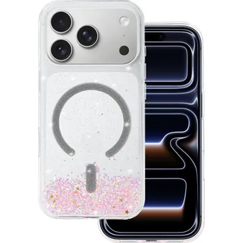 Pouzdro na mobilní telefon Pouzdro Protect Moonlite MagSafe iPhone 17 Pro Růžové