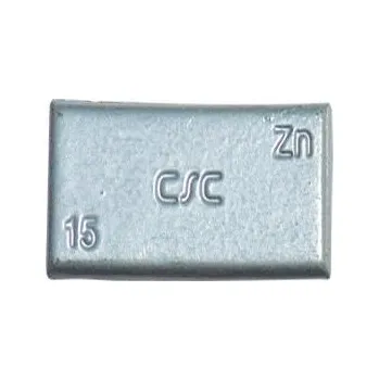 Sada na opravu pneumatiky Ferdus Závaží samolepící zinkové ZNC, šedý lak, různé hmotnosti Varianta: ZNC 15 g. šedý lak. 100 ks