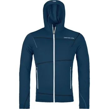 Pánská mikina Mikina ORTOVOX Fleece Hoody Deep Ocean - XL
