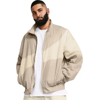 Pánská casual bunda Pánská bunda Under Armour UA Legacy Crinkle Jacket-B 1382874-203 Hnědá LG