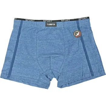 Pánské spodní prádlo FANNIFEN Pánské boxerky vzor 174 Velikost: L, Barva: modrá