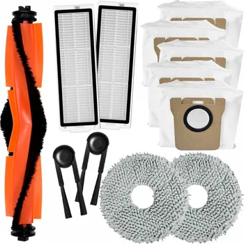 Sada příslušenství pro robotický vysavač Kartáče, mopy, HEPA filtry pro XIAOMI Mijia M40S (OV31CN) sada a sáčky 12ks