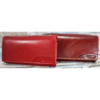 Peněženka Dámská kožená peněženka ELLINI střední kasirka Barva: Černá