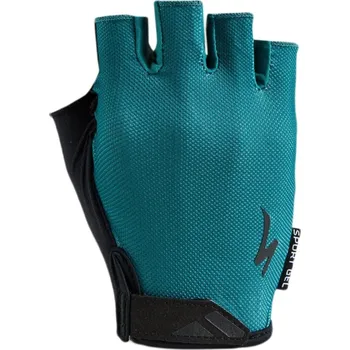 Cyklistické rukavice Specialized Men's Body Geometry Sport Gel Glove Short Finger - tropical teal XXL