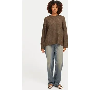 Pánské oblečení JJXX Svetr 12245453 Hnědá Relaxed Fit L