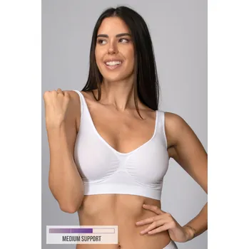 Podprsenka Dámská formující bezešvá podprsenka Comfortbra Bodyeffect Barva: Bílá, Velikost: 3XL