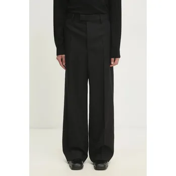 Dámské kalhoty Vlněné kalhoty VETEMENTS Evening Tailored, XL, černá, 99X