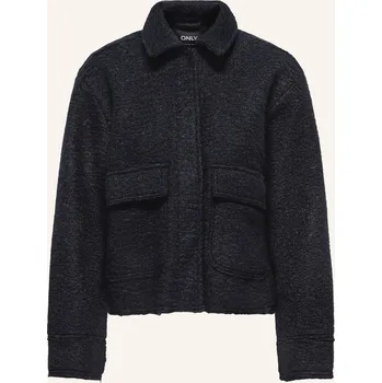 Only Dámská Bouclé Bunda, tmavě modrá, 40