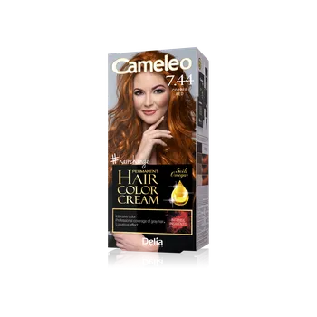 Kosmetika CAMELEO Omega + Barva na vlasy 7.44 - měděná 50ml
