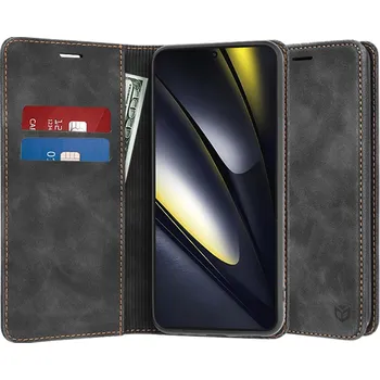 Pouzdro na mobilní telefon Techsuit Pohodlný Kryt Xiaomi Poco F6 Black