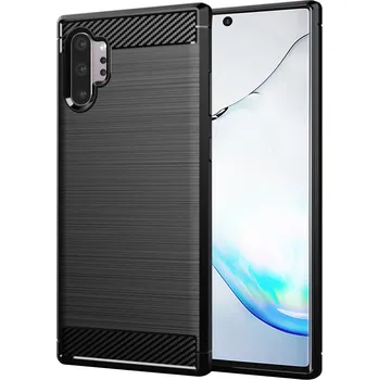Pouzdro na mobilní telefon Techsuit Karbon Samsung Galaxy Note 10 Plus 4G 5G Černá