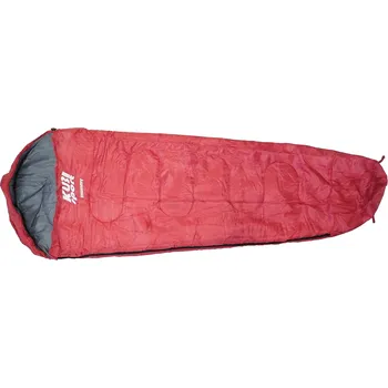 Spacák Spací pytel mumiový MUMMY 1 červený - AKCE - POŠKOZENÝ OBAL