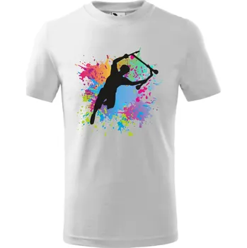 Chlapecké oblečení Dětské tričko Freestyle Barva: Bílá, Velikost: 134