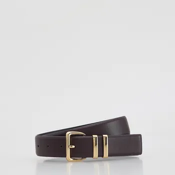 Opasek Reserved - Pásek s ozdobnou přezkou - mahagonová - 045FD-93X - 045FD-93X-M