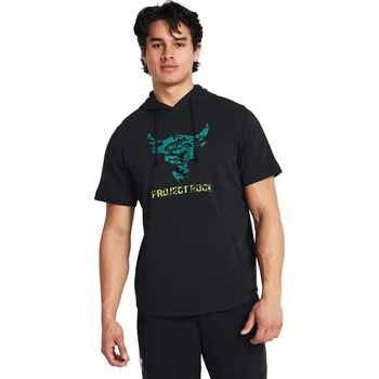 Pánská mikina Pánská mikina Under Armour Pjt Rck Payoff SS Terry H 1383227-001 Černá MD