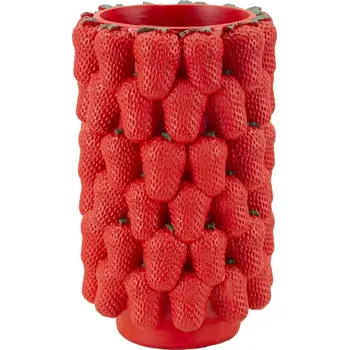 Váza Váza Strawberry 32 cm červená
