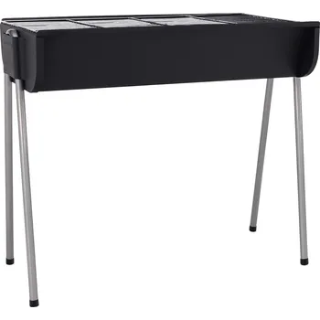 Zahrada Gril na dřevěné uhlí, černá, SINDO