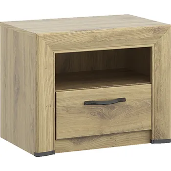 Noční stolek Noční stolek 1S, dub navarra, SAFARI